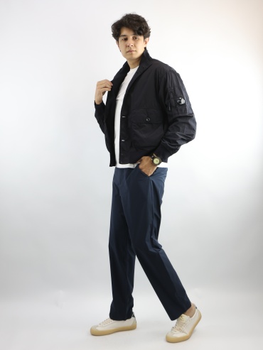 Бомбер CP COMPANY темно-синий