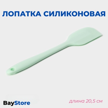 Лопатка BayStore силикон, 1 шт