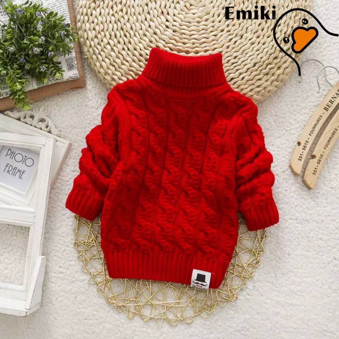 Свитер Emiki красный