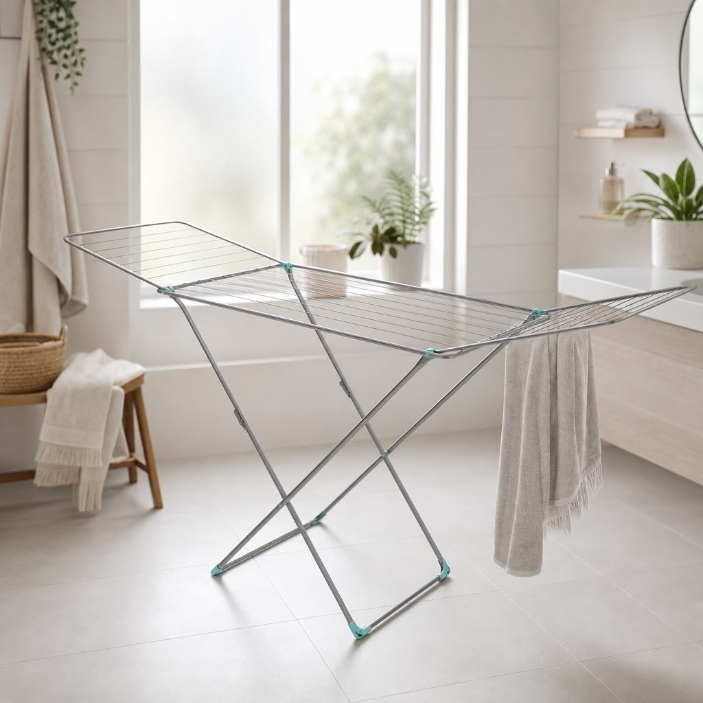 Сушилка напольная Nika 54x130x114 см, кол-во уровней: 1, металл