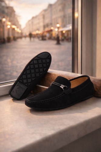 Мокасины Fashion черный