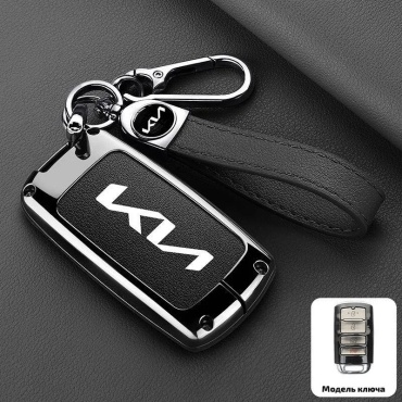 Чехол на ключ Kia Cadenza, K900, K7, K9 черный