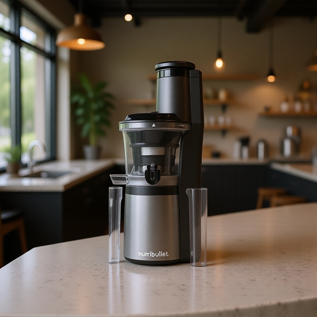 Соковыжималка NutriBullet NBJ500 серебристый — фото 2