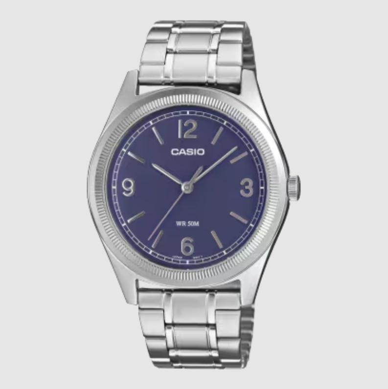 Кварцевые CASIO MTP-B210D-2A2VDF нержавеющая сталь