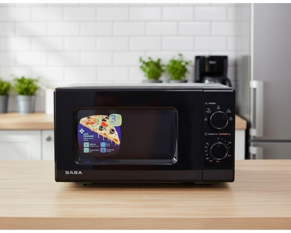 Микроволновая печь SABA MS720BL черный