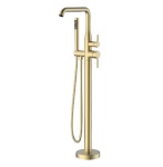 Смеситель для ванны Raglo R20.33.03, латунь, цвет золотой, сатин