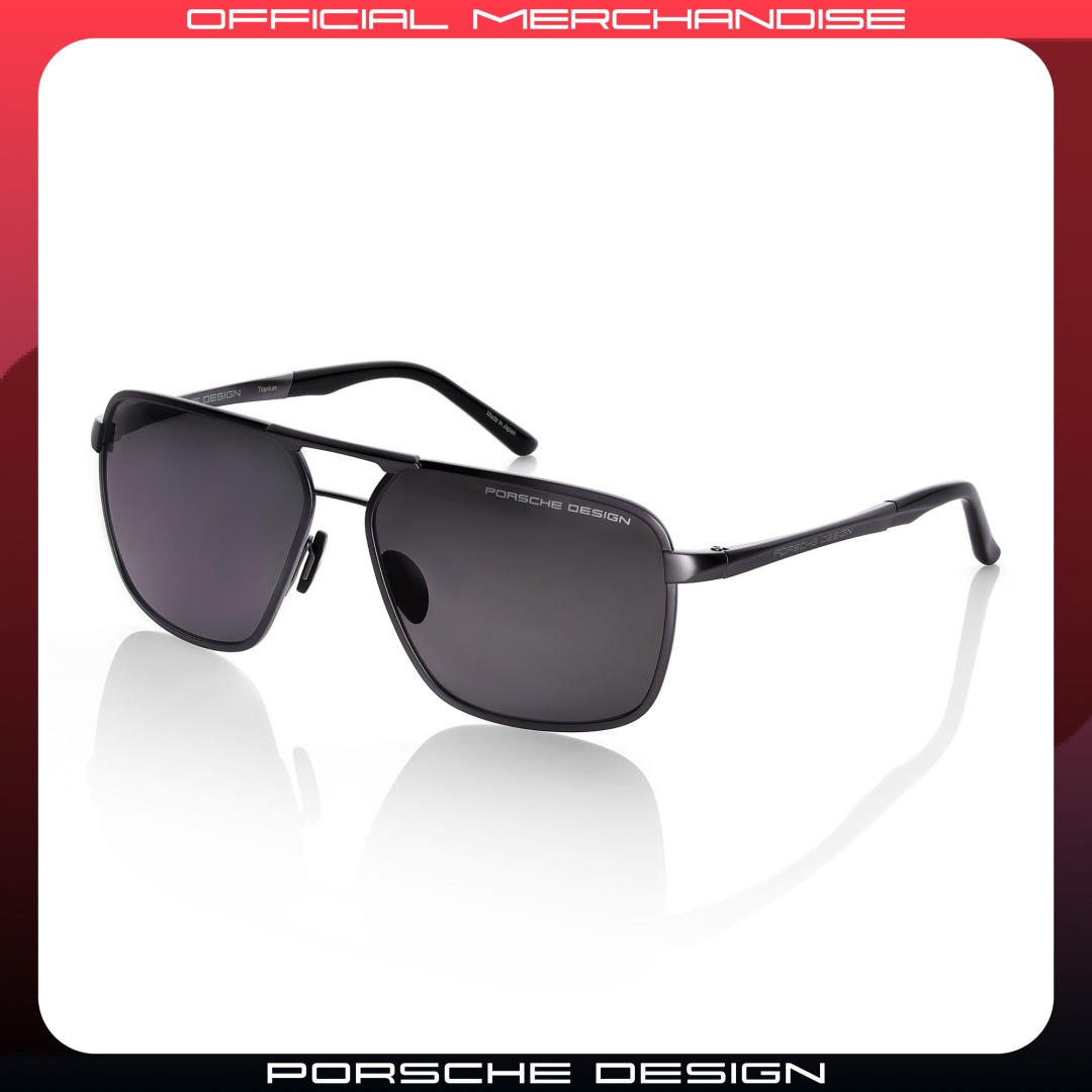 Porsche Design солнцезащитные очки квадратные поляризованные
