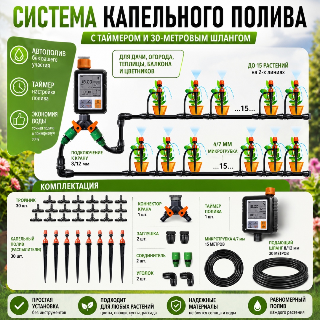 Набор для капельного полива 18406724_677024450