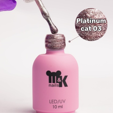 M&K nails гель-лак Platinum Cat 03 камуфлирующее 10 мл