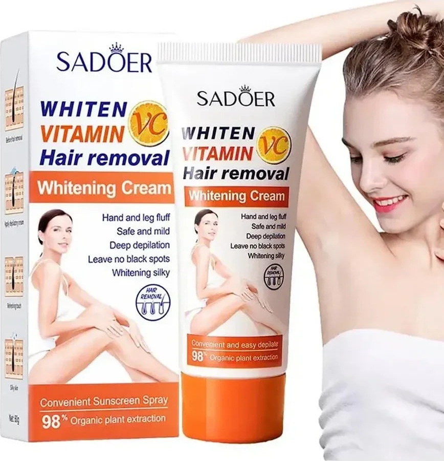 SADOER крем для депиляции, для тела 60 г