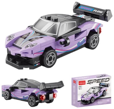 Конструктор LELEBROTHER Fun Educational Building Toy 9140-7, деталей 70 шт