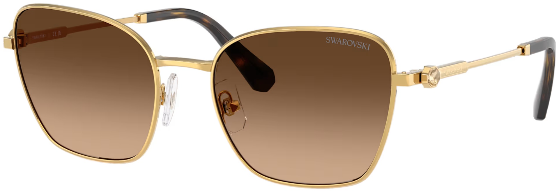 Swarovski кошачий глаз градиент