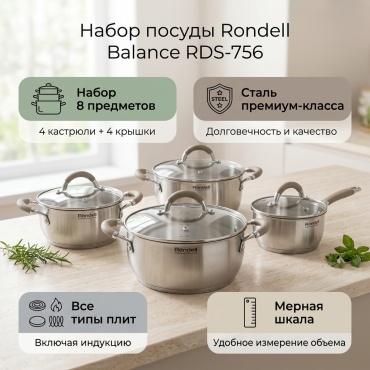 Смешанный набор Rondell 8 в 1