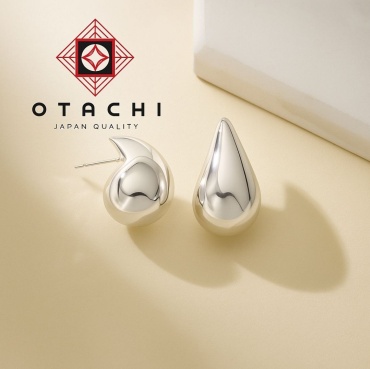 Серьги OTACHI бижутерный сплав, без вставок