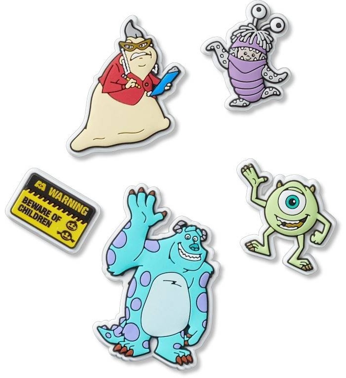 Crocs джиббитсы Monsters 5 шт