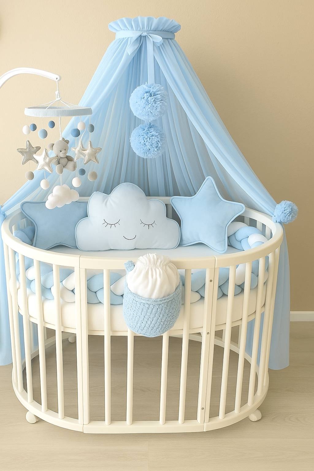 Балдахин LAVbaby Textile 646103029 голубой