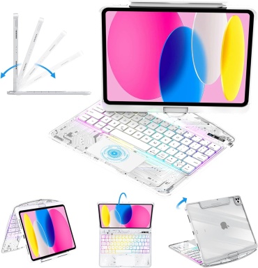 Чехол ОЕМ для Apple iPad Pro 12.9 (2018), iPad Pro 12.9 (2020), iPad Pro 12.9 (2021), iPad Pro 12.9 (2022) 12.9 дюйм прозрачный