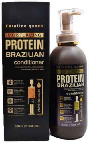 Keratine Queen Protein Brazilian бальзам 800 мл