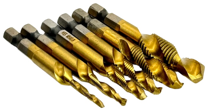 Набор метчиков Nurmax 0090-1н M3 0.5 мм, 6 шт