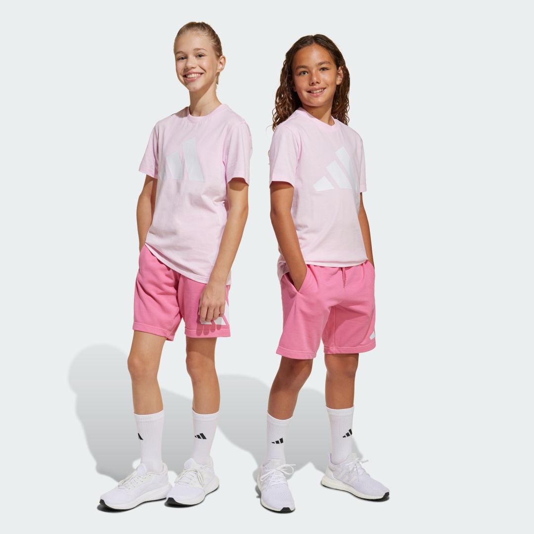 Комплект adidas J BL T-SET розовый