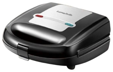 Вафельница Luma Bella B-4006 черный, стальной