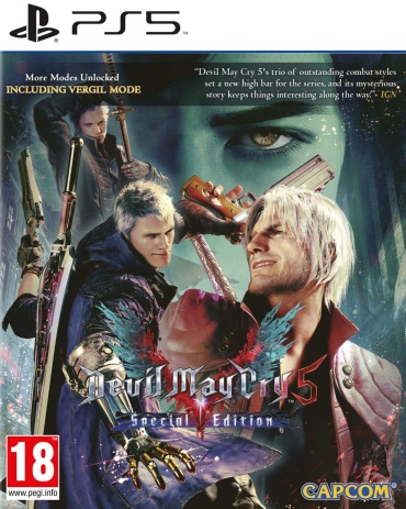 Devil May Cry 5 Steelbook + Devil May Cry 5 Special Edition PS5 RUS SUB