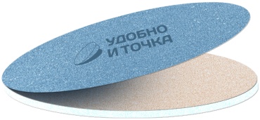 Vabrazive сменные файлы для педикюрного диска Бургер спонж М 240/600 1 шт