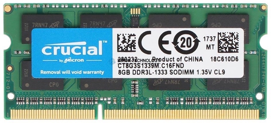 Оперативная память Crucial CT8G3S1339M.C16FND 8 Гб