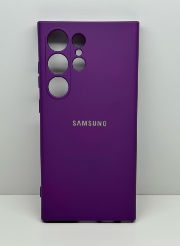Чехол для Samsung Galaxy S24 Ultra фиолетовый