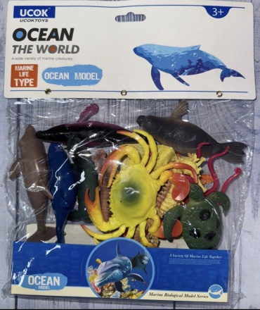 168 Ocean The World 5 см 8 шт