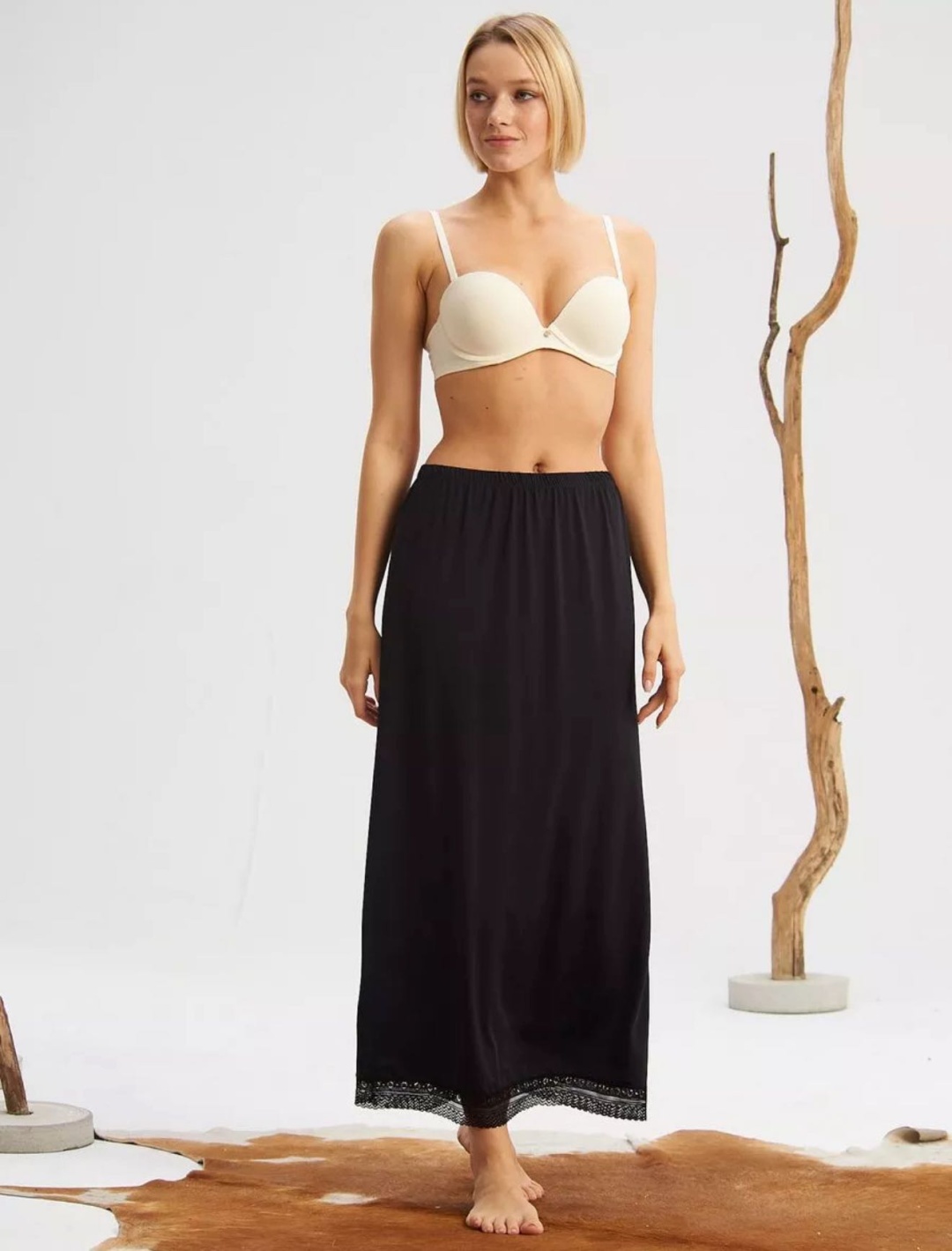 Подъюбник Lulustore черный