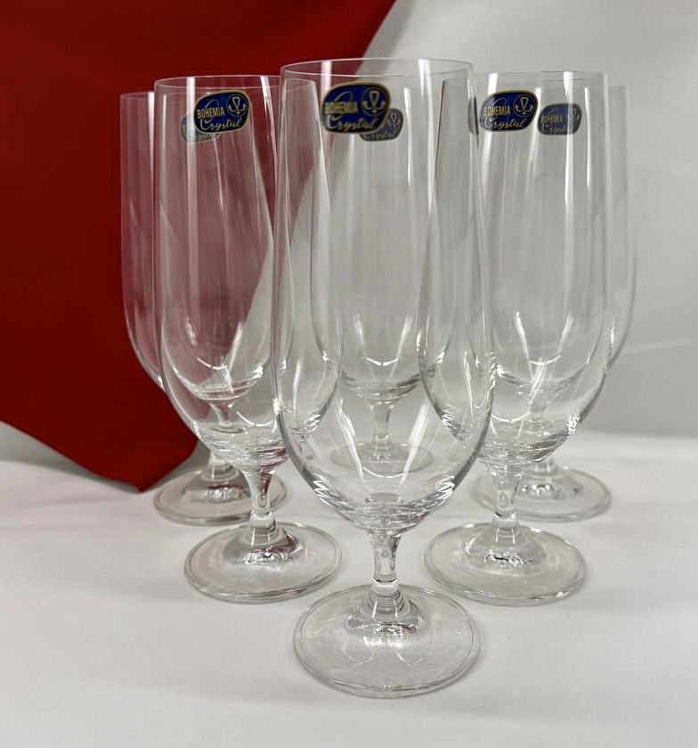 Бокал Bohemia Crystal 380 мл, стекло, 6 шт