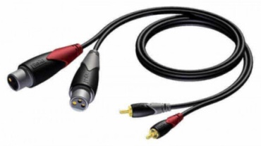 Кабель PROCAB RCA - XLR 1.5 м