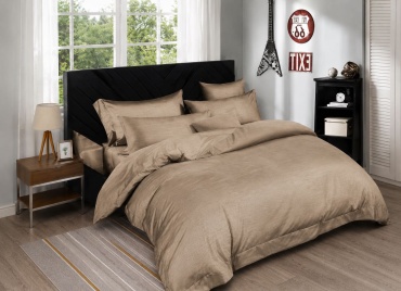 Комплект Korea EXQUISITE SUITES 1-спальный сатин, 1 наволочка: 55x80 см
