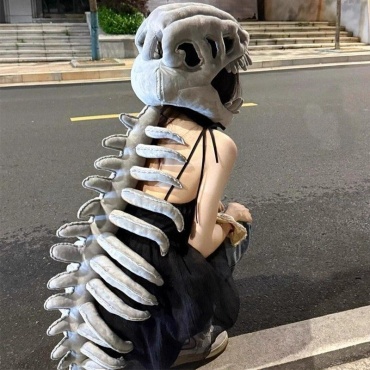 Костюм скелет динозавра