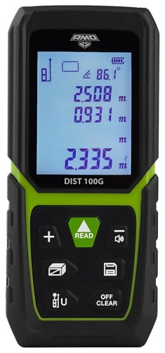 Лазерный дальномер AMO DIST 100G, дальность до 100 м