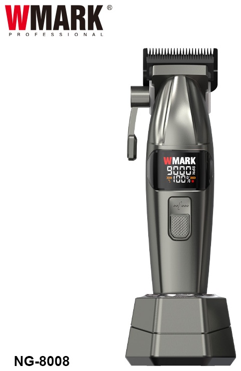 WMARK машинка для стрижки NG-8008 черный, темно-серый