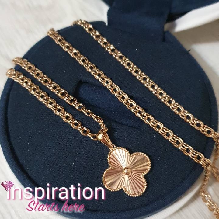Колье Inspiration 076446789 длина 55 см вес 8.31 г золото, без вставок