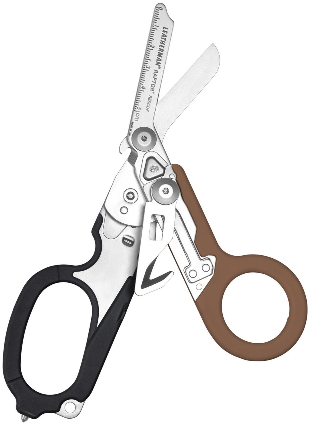 Нож универсальный LEATHERMAN RAPTOR RESCUE COYOTE & BLACK (833062), лезвие: нержавеющая сталь 1 шт