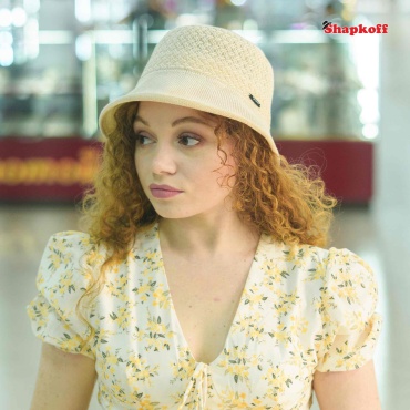 Шляпа Shapkoff размер 56, 57, 58, молочный