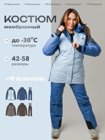 Спортивный костюм синий