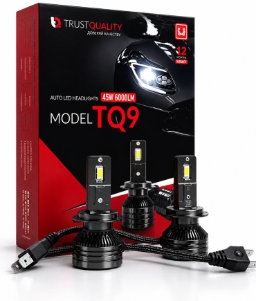Светодиодная лампа TQ9 H7 LED 60W 6000K