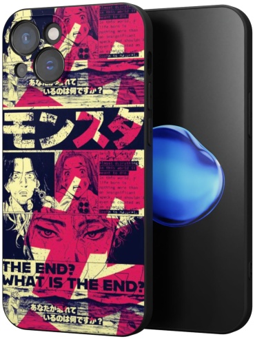 Чехол Mcover для Apple iPhone 15 рисунок