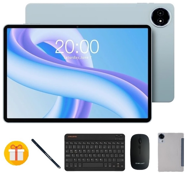 Планшет Teclast M50 Plus 10.1 дюйм 6 Гб/128 Гб голубой + подарок