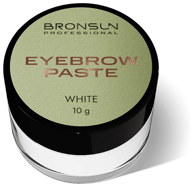Bronsun Паста для бровей Eyebrow Paste защитный крем при окрашивании прозрачный 10