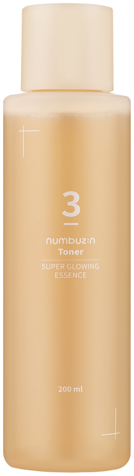 Numbuzin тонер No.3 Super Glowing Essence Toner 200 мл
