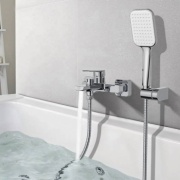 Смеситель для ванны BORUMA BRM - 8017 -1 C, латунь, цвет хром