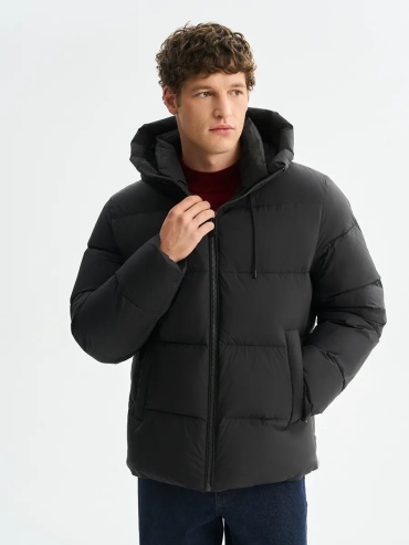 Пуховик Urban fashion for men черный