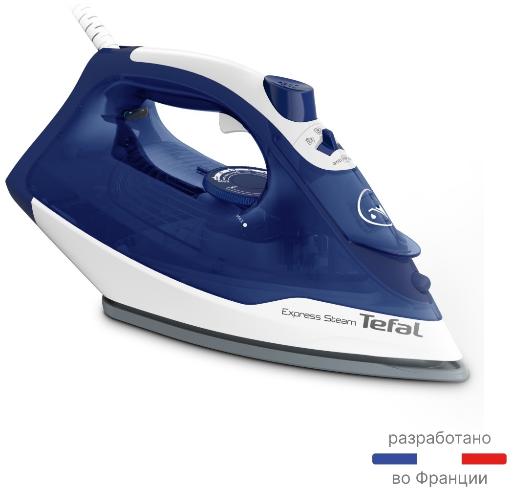 Утюг Tefal FV 2838 E0 синий