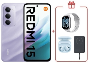 REDMI 15 8 ГБ/256 ГБ фиолетовый + подарок